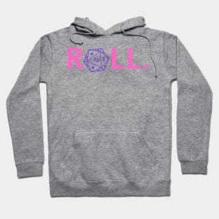 Roll. RPG Shirt pink and purple Hoodie